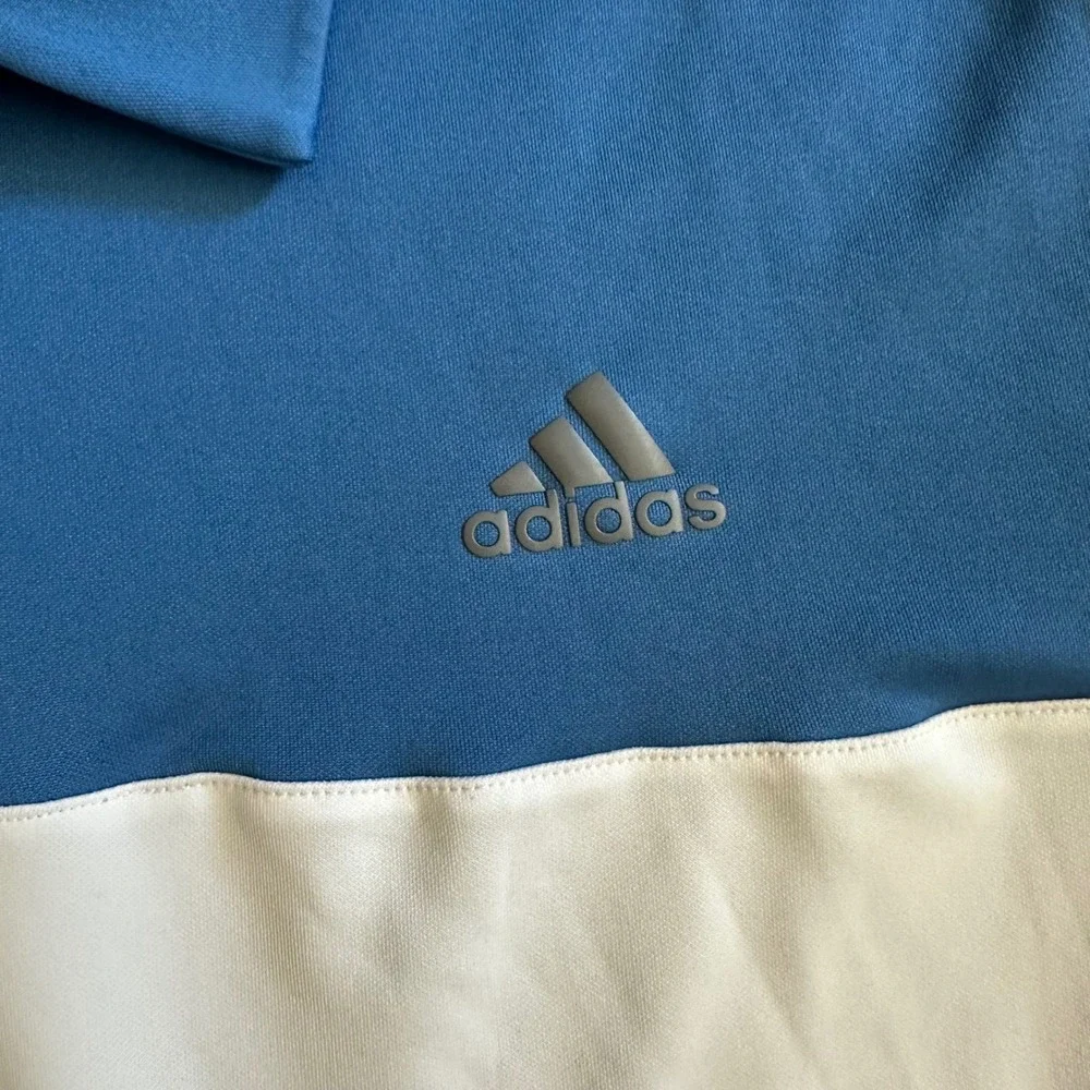 Adidas Golf Polo Shirt Color‎ Block Athletic Training XL